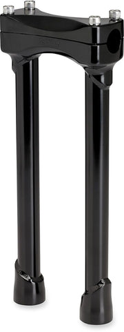Biltwell Black 12 in Murdock Risers