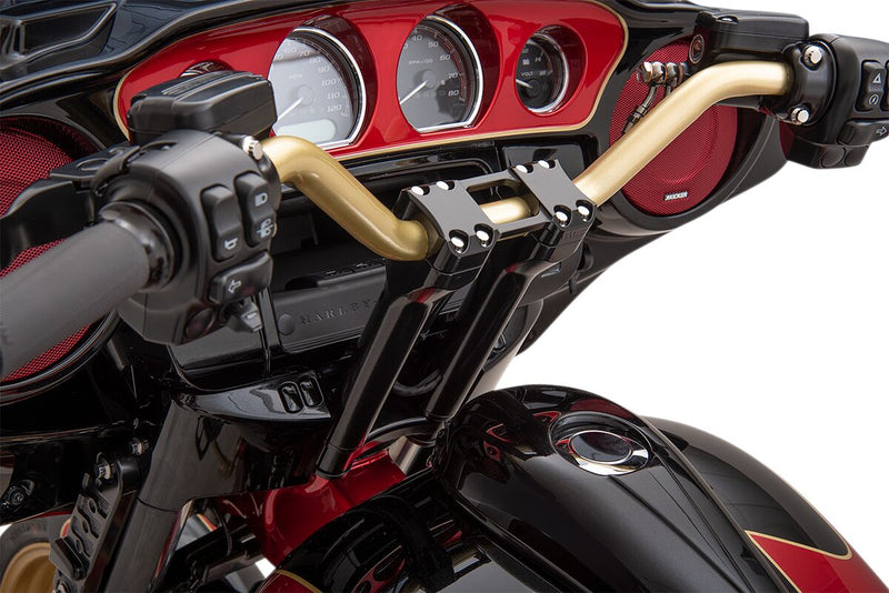 Trask Reverse Cut 8 in. Assault Handlebar Risers for 1 in. Bars