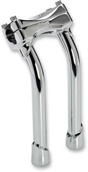 Biltwell Chrome 10 in. Murdock Pullback Risers
