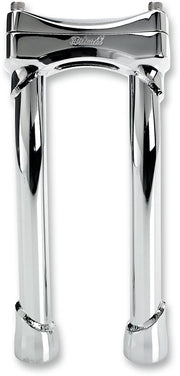 Biltwell Chrome 10 in. Murdock Pullback Risers
