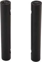 LA Choppers 8 Inch Kage Fighter Risers in Matt Black Black| Flat #LA-7335-08RM