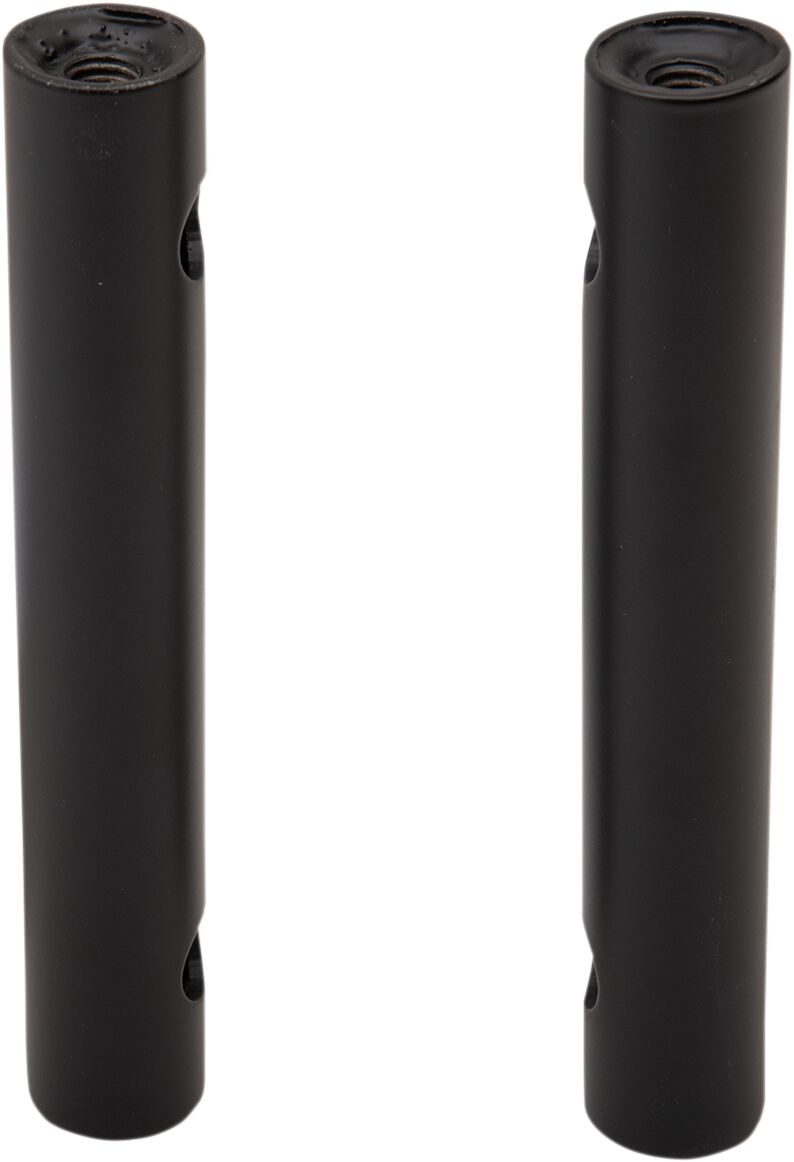 LA Choppers 8 Inch Kage Fighter Risers in Matt Black Black| Flat #LA-7335-08RM
