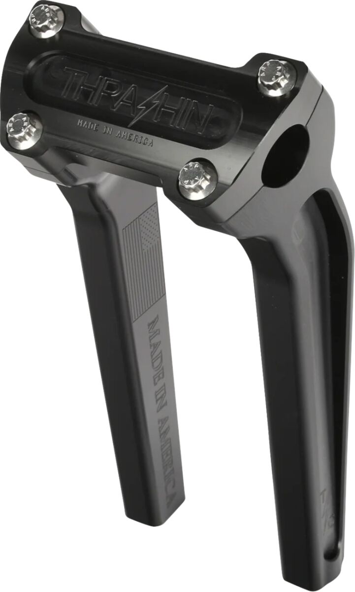 Thrashin Supply Co. 9.5 Inch Tall Pullback OG Handlebar Riser In Black