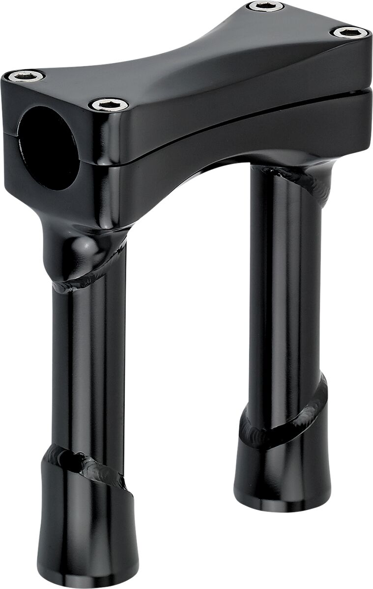 Biltwell Black 6 in. Oversized Murdock Handlebar Riser