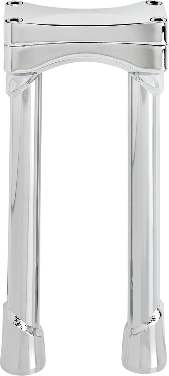Biltwell Chrome 10 in. Oversized Murdock Handlebar Riser