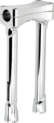 Biltwell Chrome 10 in. Oversized Murdock Handlebar Riser