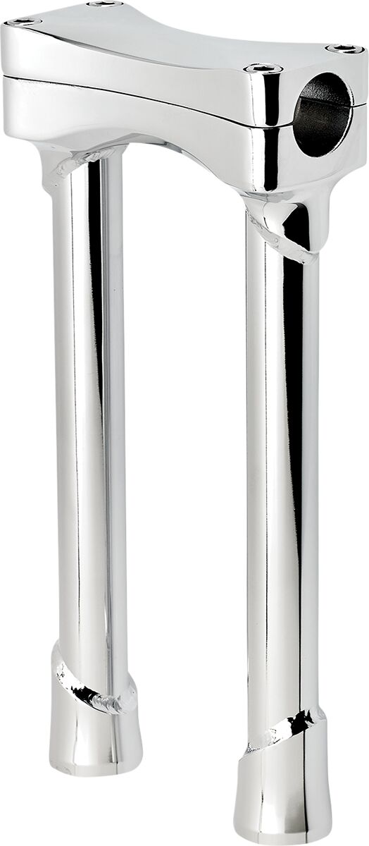 Biltwell Chrome 10 in. Oversized Murdock Handlebar Riser