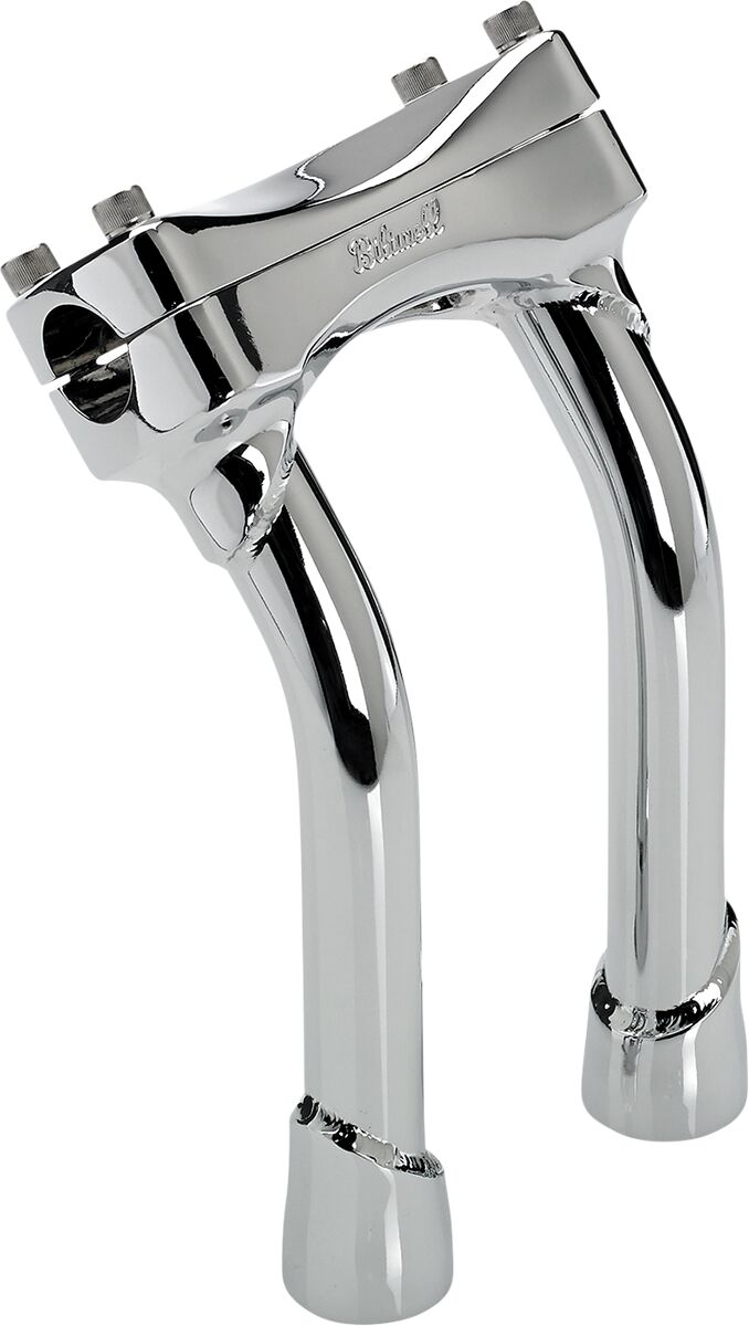 Biltwell Chrome 8 in. Oversied Murdock Handlebar Pullback Riser