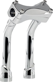 Biltwell Chrome 8 in. Oversied Murdock Handlebar Pullback Riser