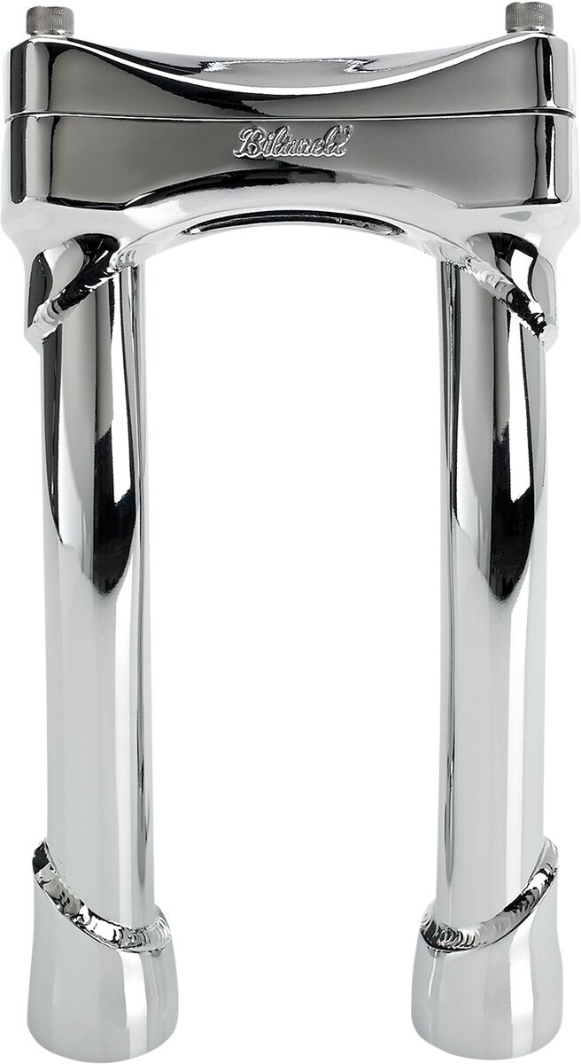 Biltwell Chrome 8 in. Oversied Murdock Handlebar Pullback Riser