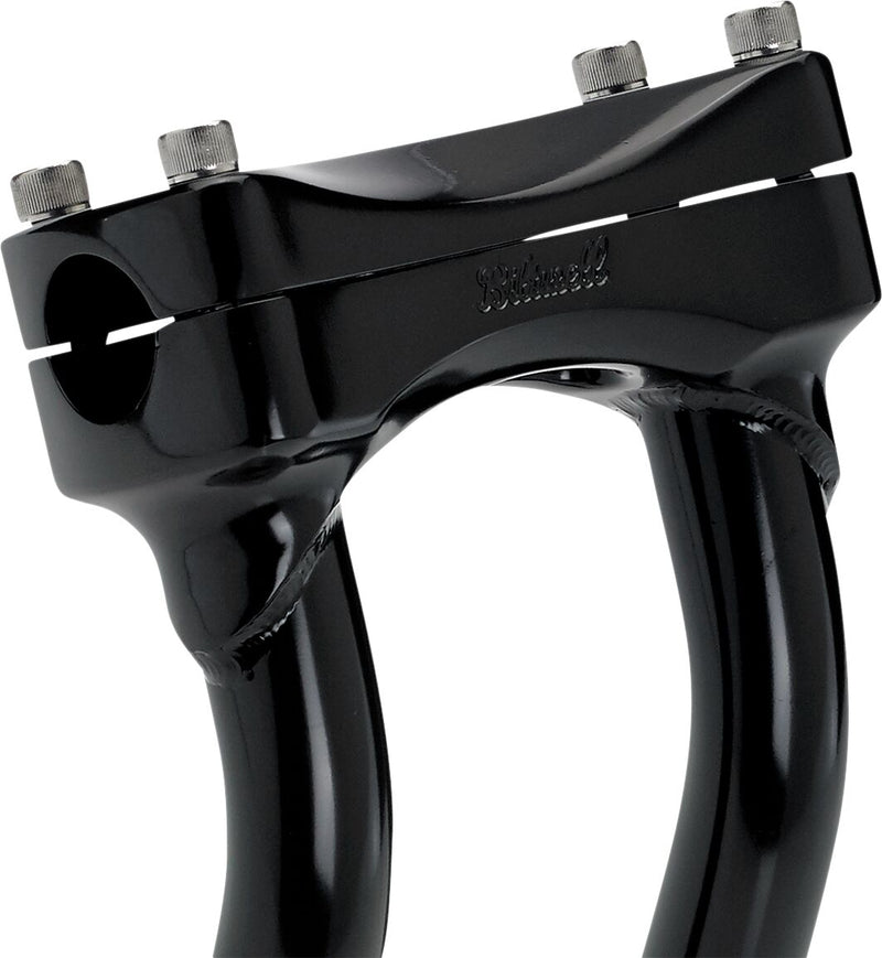 Biltwell Black 8 in. Oversied Murdock Handlebar Pullback Riser