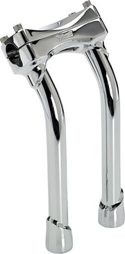 Biltwell Chrome 10 in. Oversied Murdock Handlebar Pullback Riser