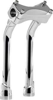 Biltwell Chrome 10 in. Oversied Murdock Handlebar Pullback Riser