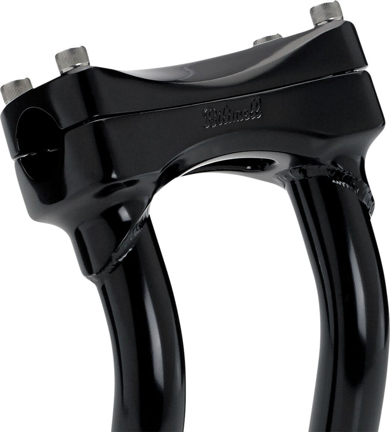 Biltwell Black 10 in. Oversied Murdock Handlebar Pullback Riser