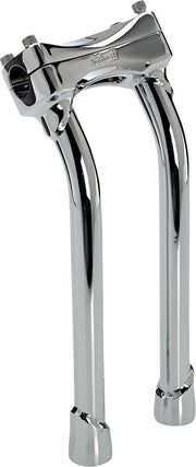 Biltwell Chrome 12 in. Oversied Murdock Handlebar Pullback Riser