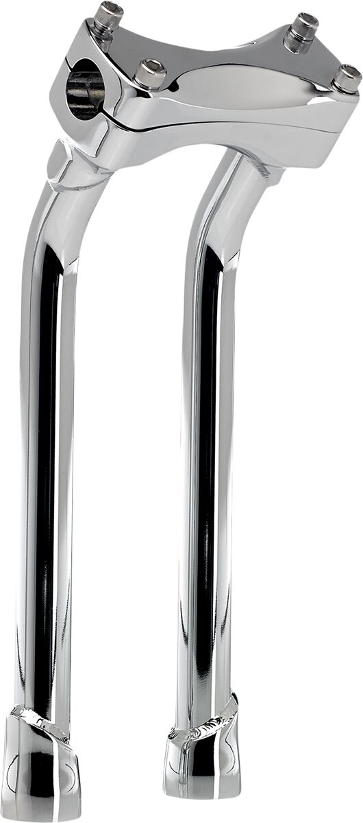 Biltwell Chrome 12 in. Oversied Murdock Handlebar Pullback Riser