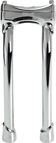 Biltwell Chrome 12 in. Oversied Murdock Handlebar Pullback Riser