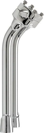 Biltwell Chrome 12 in. Oversied Murdock Handlebar Pullback Riser