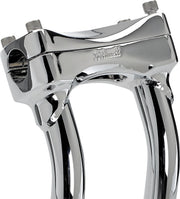 Biltwell Chrome 12 in. Oversied Murdock Handlebar Pullback Riser