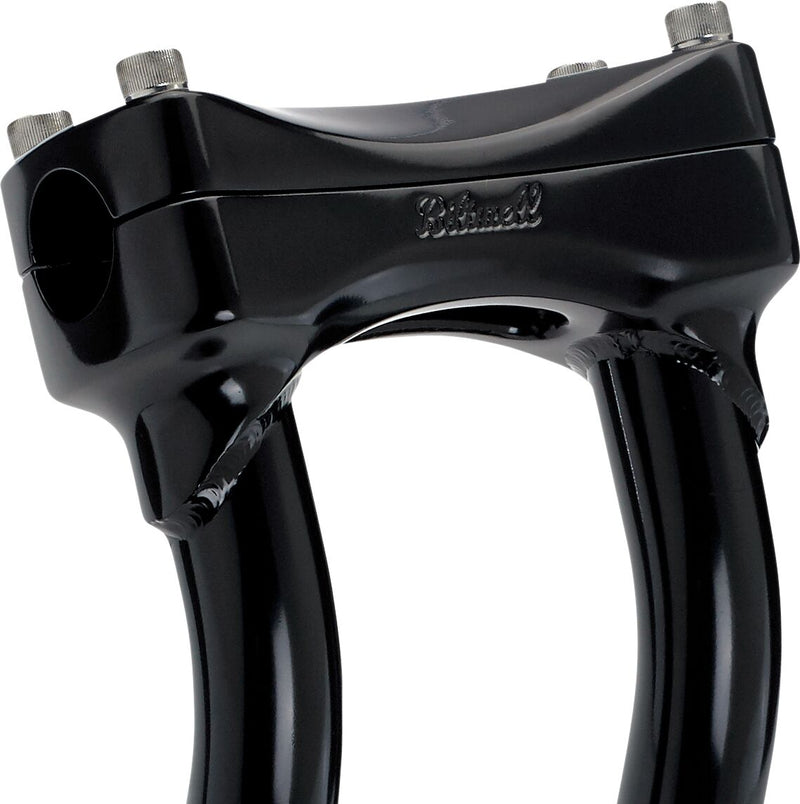 Biltwell Black 12 in. Oversied Murdock Handlebar Pullback Riser