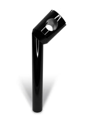 Heinz Bikes 10 Inch Clubstyle Pullback Risers In Black With Black Top Clamp For 1 1/4 Inch Handlebars