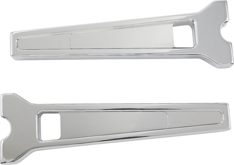 LA Choppers Performance Risers - Handlebar, Pair, Straight - Chrome