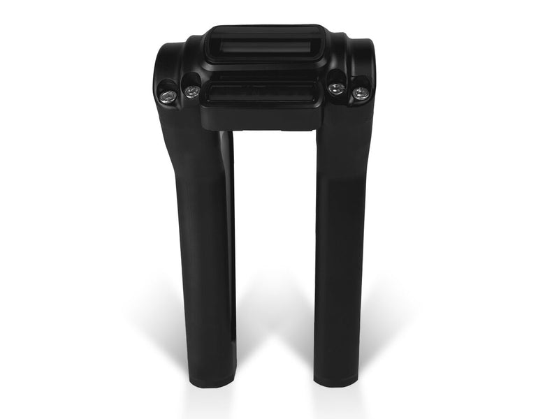 Heinz Bikes Performance Clubstyle Riser Digital Tacho - Billet Aluminum, Each, Handlebar - Black for Harley-Davidson Touring, Softail, Sportster & Dyna 1935-2025