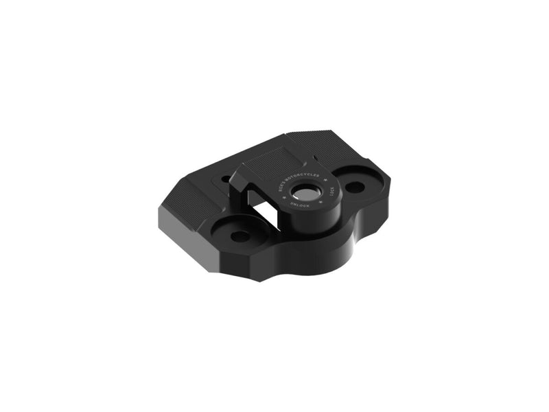Rick's Motorcycles Riser relocation 45mm for 2024-2025 Harley-Davidson FLTRX 1923 ABS Black Pullback Kit