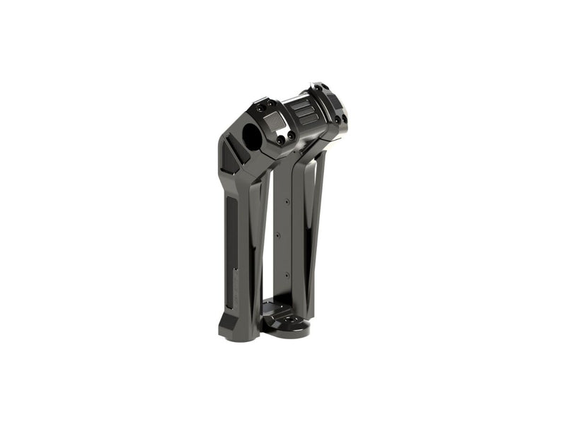 Rick's Motorcycles Clubstyle Riser Kit Pullback W/O speedometer mount for 2018-2025 Harley-Davidson Black #65-CSP1024-0