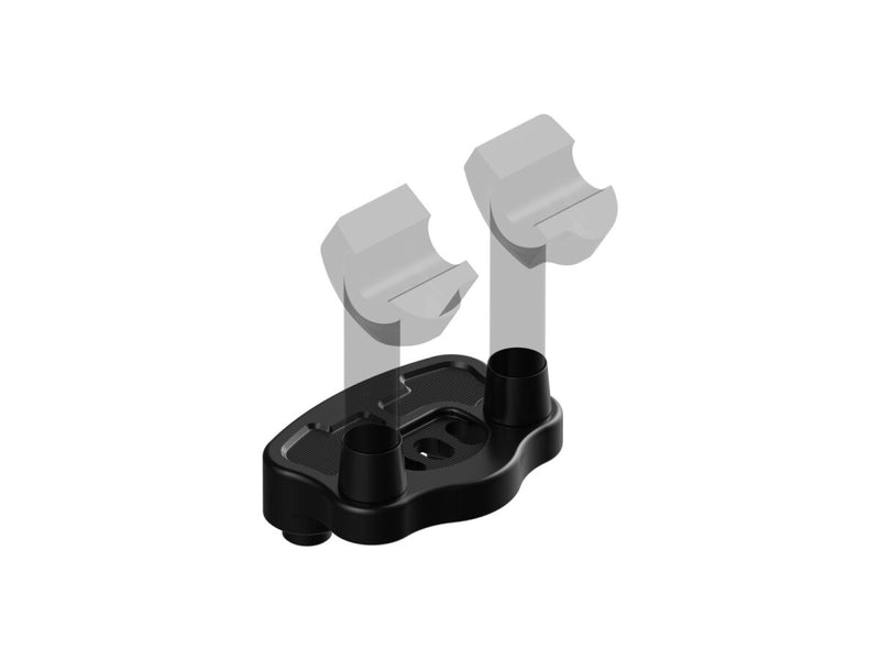 Rick's Motorcycles OEM riser relocation kit 40mm for 2020-2024 Harley-Davidson Black