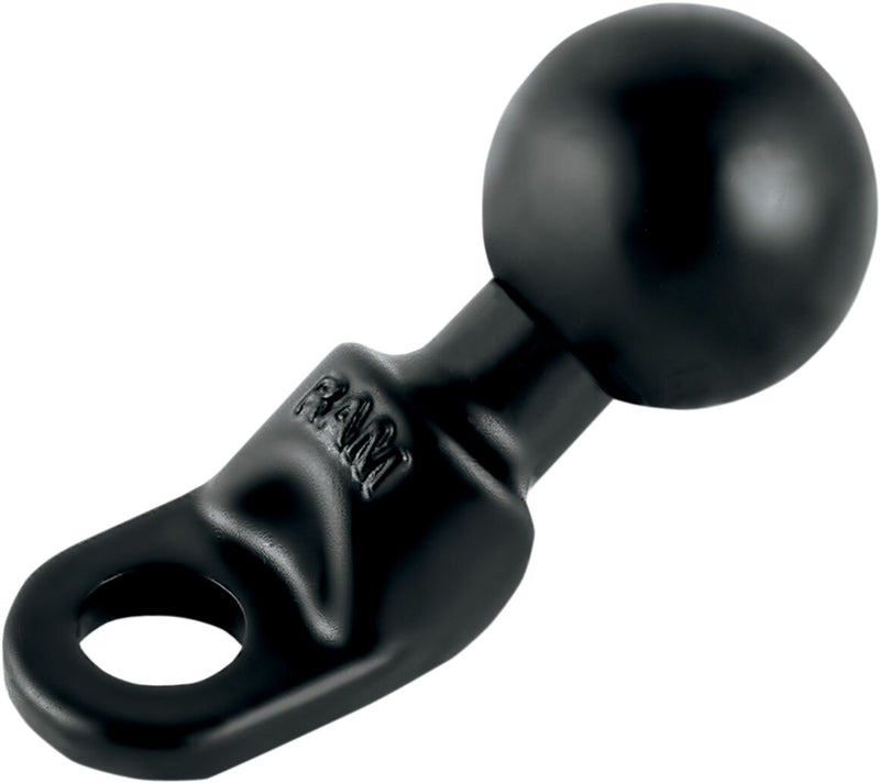 RAM Mounts Universal Ball Mount Base Black Powder-Coated Mounting Aluminium Rubber #RAM-B-272