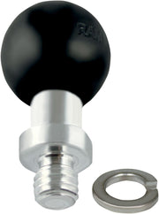 RAM Mounts Universal Ball Mount Base Black Polished Mounting Aluminium Rubber Black| Polished| Powder-Coated #RAM-B-236U
