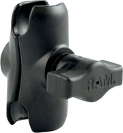 RAM Mounts Double Socket Arm Black Powder-Coated Universal Mounting Aluminium #RAM-B-201-A