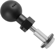 RAM Mounts Universal Ball Mount Base Black Powder-Coated Mounting Aluminium Rubber Kit #RAP-B-379-HA1U