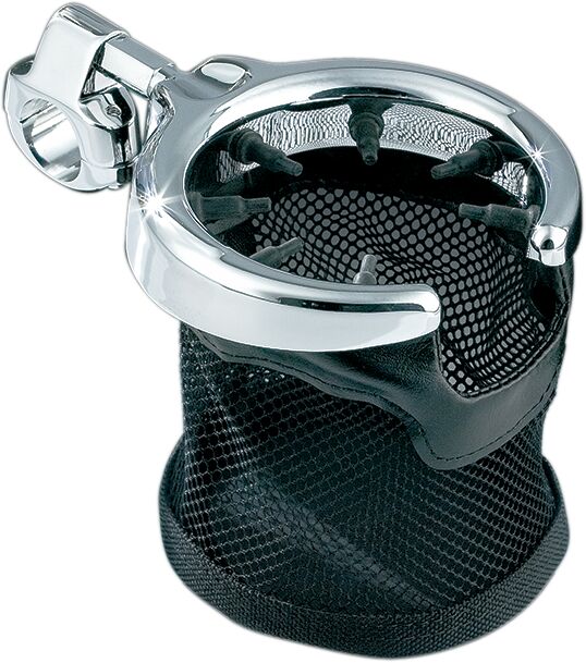 Kuryakyn Universal Drink Holder with Basket #1475