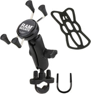 RAM Mounts X-Grip® Mount Kit Cradle Black Powder-Coated Mounting Phone Aluminium