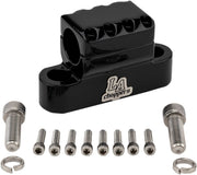 LA Choppers 1-1/4 Inch Kage Fighter Clamp in Gloss Black
