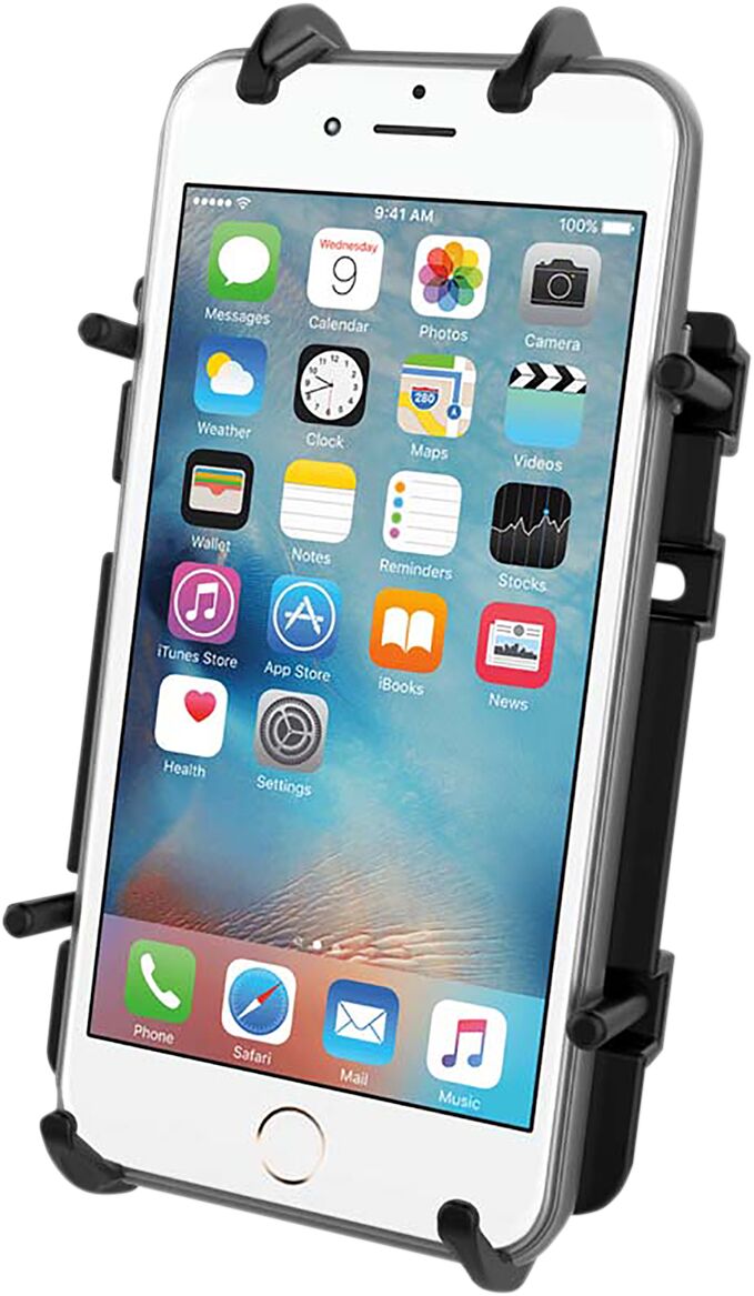 RAM Mounts Universal Quick Grip Cradle Quick-Grip™ Black Flat GPS Phone Plastic #RAMHOLPD3238AU