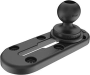 RAM Mounts Tough-Track™ Top-Loading Composite 3" Track Black Flat Mounting Base #RAP-TRACK-A3
