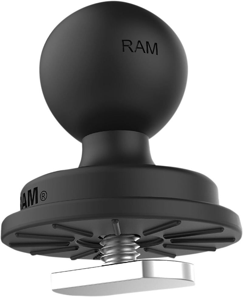 RAM Mounts Track Ball™ with T-Bolt Attachment Tough-Track Black Flat Composite #RAP-B-354-TRA1