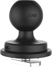 RAM Mounts Track Ball™ with T-Bolt Attachment Tough-Track Black Flat Composite #RAP-B-354-TRA1