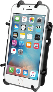 RAM Mounts Quick Grip™ Phone Holder with Ball Quick-Grip™ Cradle Black Flat Universal Composite Each