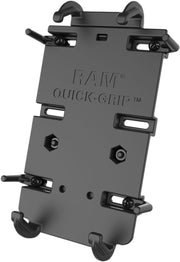 RAM Mounts Quick Grip™ Phone Holder with Ball Quick-Grip™ XL Cradle Black Flat Universal Composite #RAM-HOL-PD4238A
