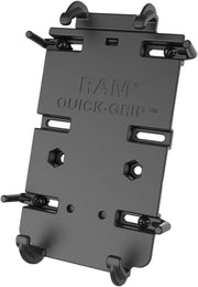RAM Mounts Quick Grip™ Phone Holder with Ball Quick-Grip™ XL Cradle Black Flat Universal Composite #RAM-HOL-PD4238A