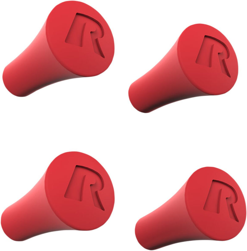 RAM Mounts X-Grip® Replacement Post Caps Flat Red Mounting Rubber 4 Pack