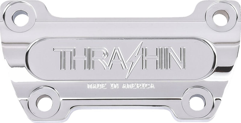 Thrashin' Supply Co. OG Riser Top Clamp - Aluminum, Each - Chrome