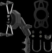 RAM Mounts X-Grip® Mount Kit Vibe Safe™ Cradle Black Powder-Coated Mounting Phone Aluminium #RAM-B-174-UN10-462