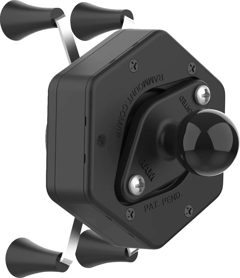 RAM Mounts X-Grip® Mount Kit Vibe Safe™ Cradle Black Powder-Coated Mounting Phone Aluminium #RAM-HOL-UN7B-462