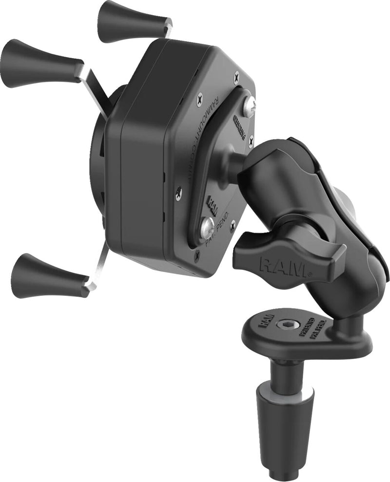 RAM Mounts X-Grip® Mount Kit Vibe Safe™ Cradle Black Powder-Coated Mounting Phone Aluminium