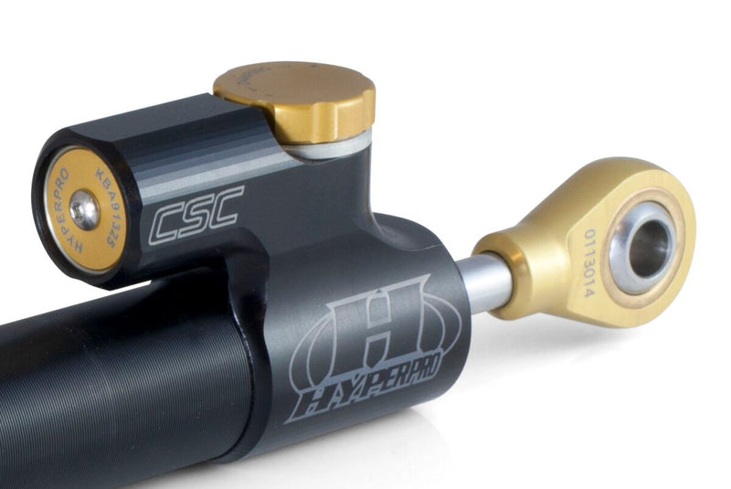 Hyperpro CSC Steering Damper Black Aluminium Kit #DS-075B-NL1